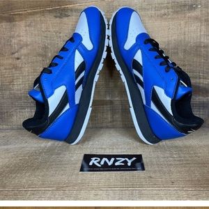 Reebok Classic Blue White Leather Athletic Sneaker